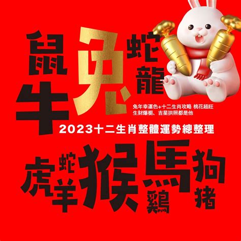 2023年 屬|2023年十二生肖整體運勢全解析！生肖「鼠」榮登桃。